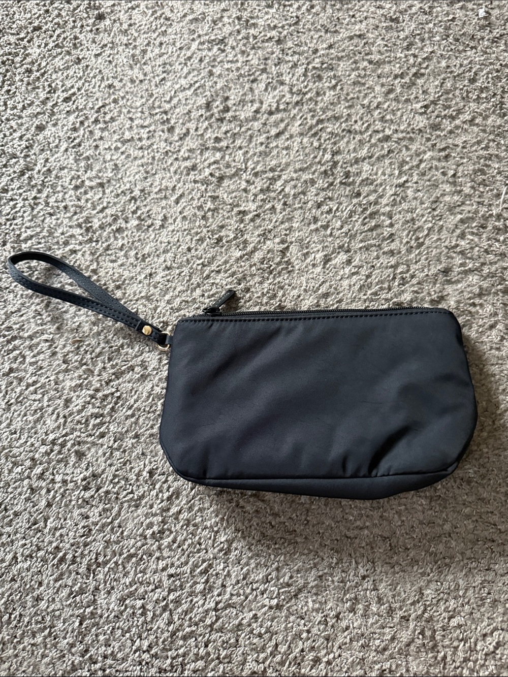 Black Wristlet Clutch Pouch